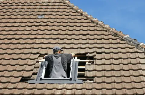 Pose de velux - Vion